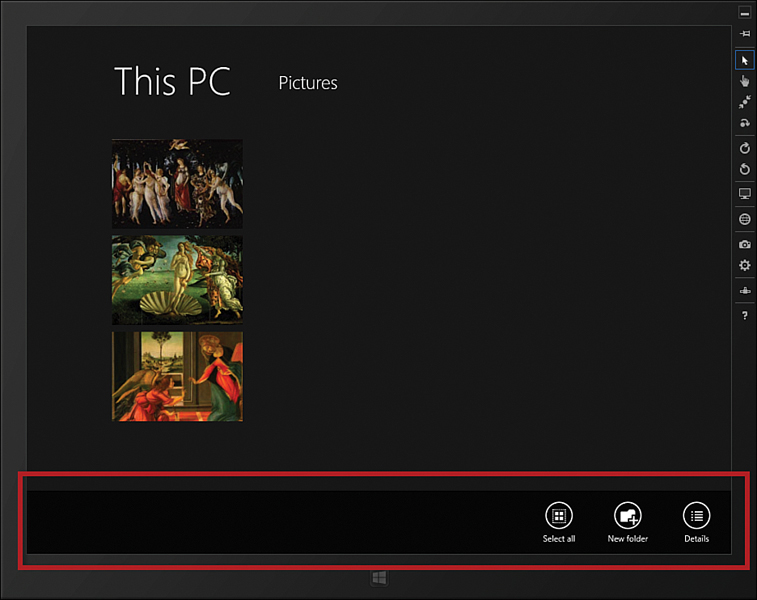 Using the AppBar Control - Windows® 8.1 Apps with HTML5 and JavaScript ...