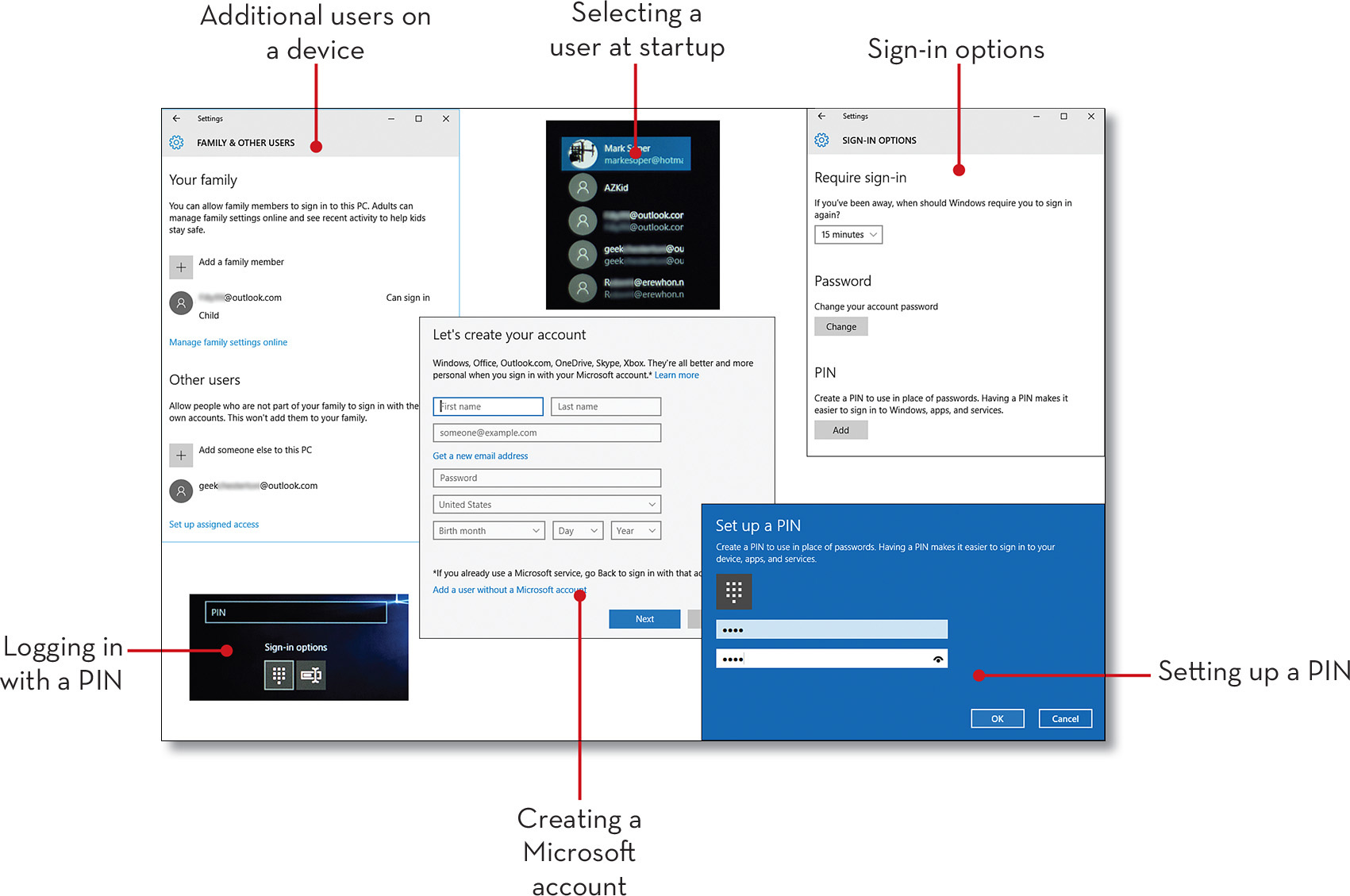 Chapter 22. Adding and Managing Users - Easy Windows 10 [Book]