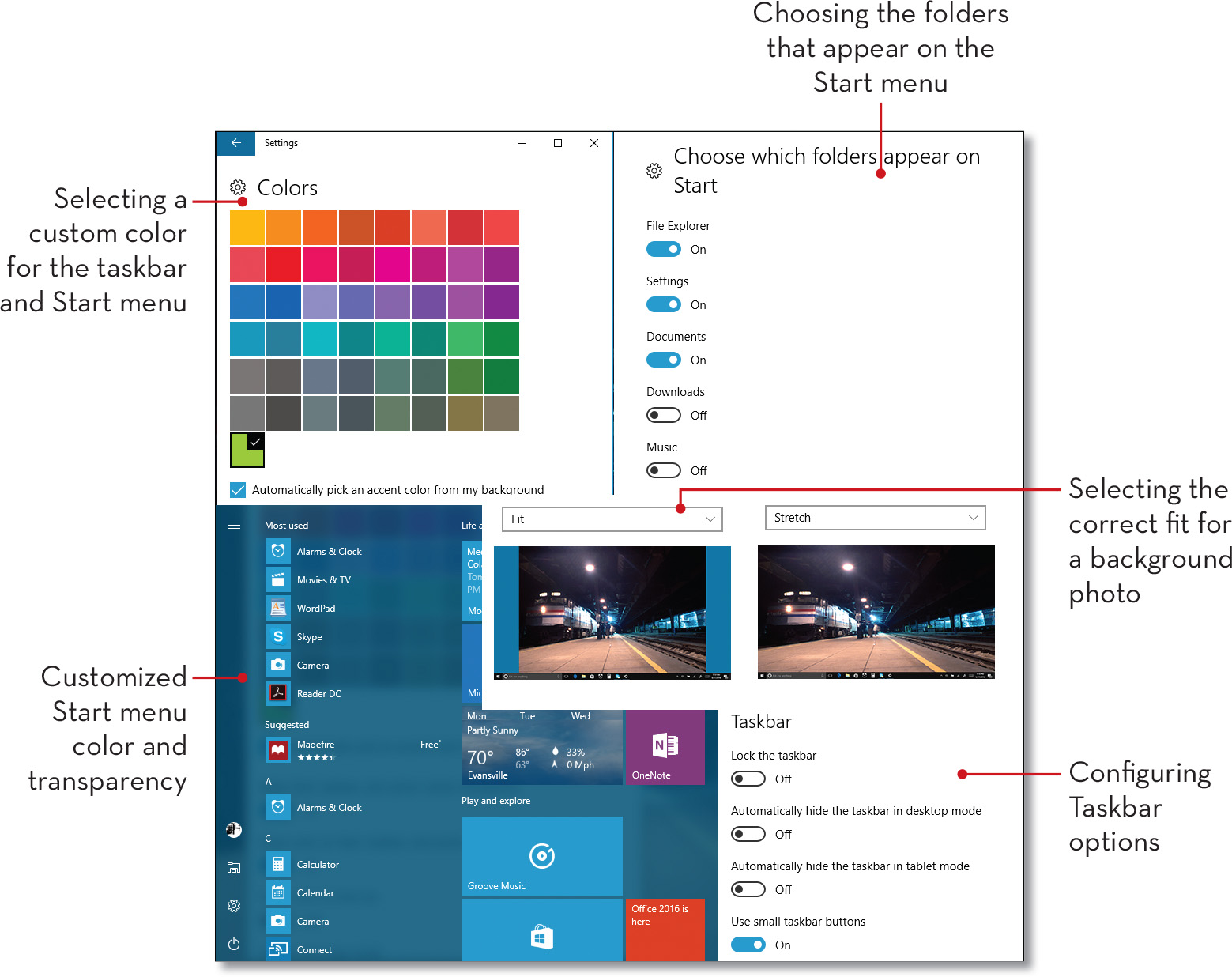Chapter 21. Customizing Windows - Easy Windows® 10, Second Edition [Book]