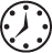 Clock icon.