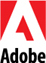 Logo of Adobe.