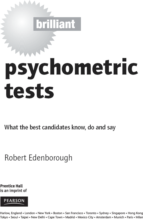 Psychometric Tests