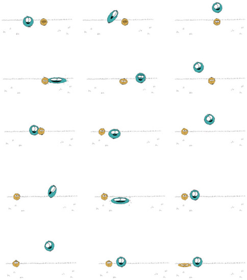 FIGURE 4.1 Bouncing 2D/3D balls, by Jessica Toedt, 2009, 2D/3D compositing course, SCAD