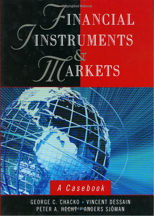Cover Page - Financial Instruments and Markets: A Casebook [Book]