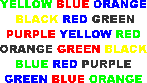 Color and text are closely related