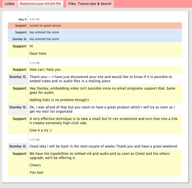 Hosted internal chat platforms like Campfire are aimed at smaller, more distributed organizations
