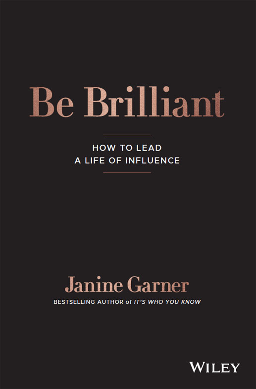 Cover: BE Brilliant by Janine Garner