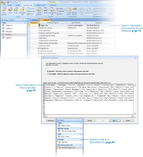 Populating a Database