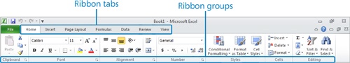 Modifying the Display of the Ribbon