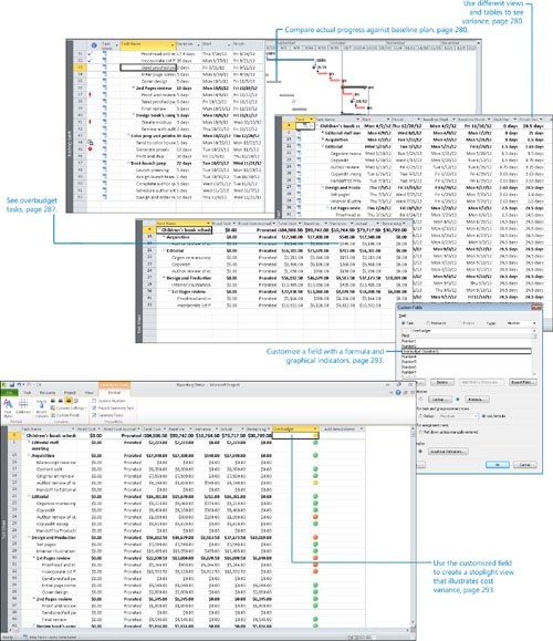 Viewing and Reporting Project Status