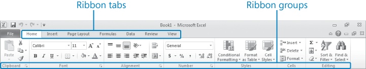 Modifying the Display of the Ribbon - Microsoft® Office Professional ...