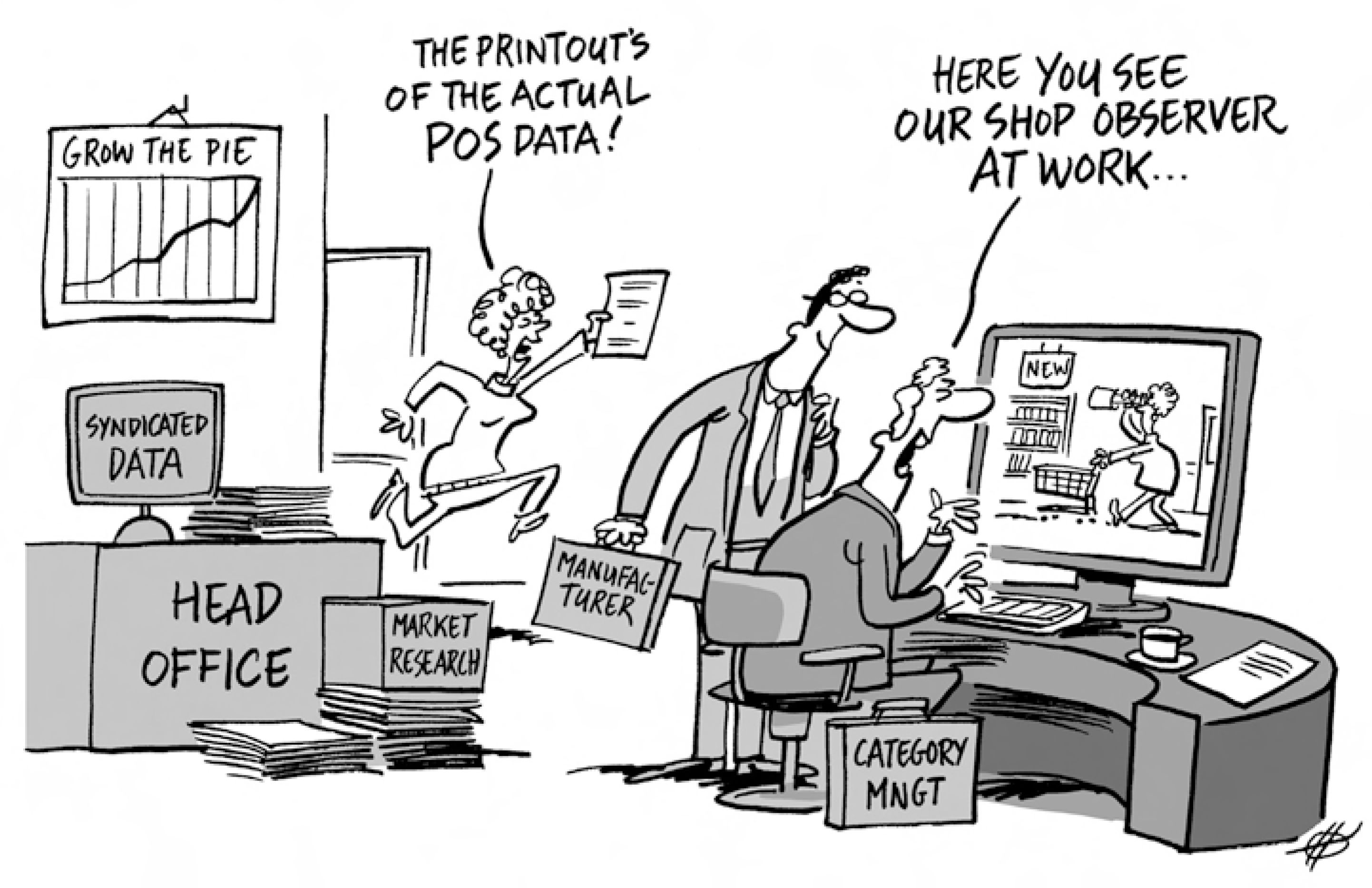 A cartoon illustration depicts the demand management.