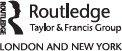 Logo: Published by Routledge, Taylor and Francis Group, London, New York. Routledge is an imprint of Taylor and Francis Group, an Informa business, Humanity and Social Sciences Publishers Book