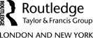 Logo: Published by Routledge, Taylor and Francis Group, London and New York.