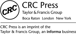 Logo: Published by CRC Press, Taylor and Francis Group, Boca Raton, London, New York; CRC Press is an imprint of Taylor and Francis Group, an informa business.