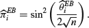 Unnumbered Display Equation