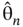 ModifyingAbove normal theta With Ì‚ Subscript n
