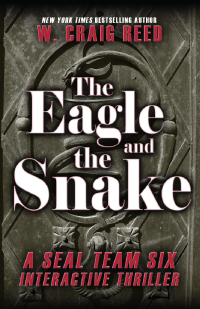 Illustration of the book cover The Eagle and the Snake by W. Craig Reed.