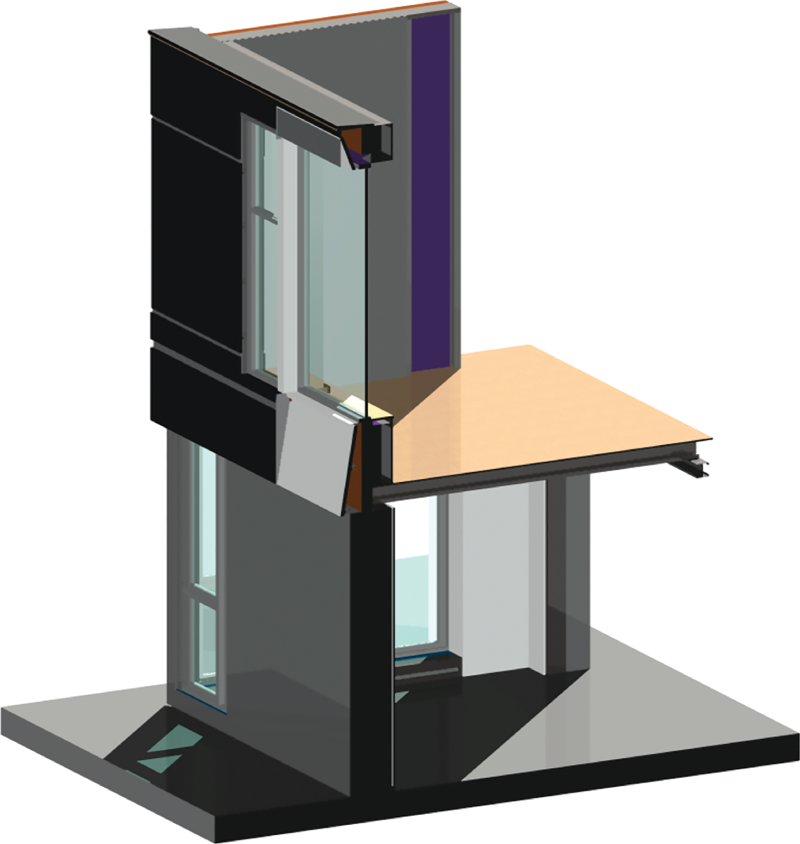 Image depicting the building model for a project.