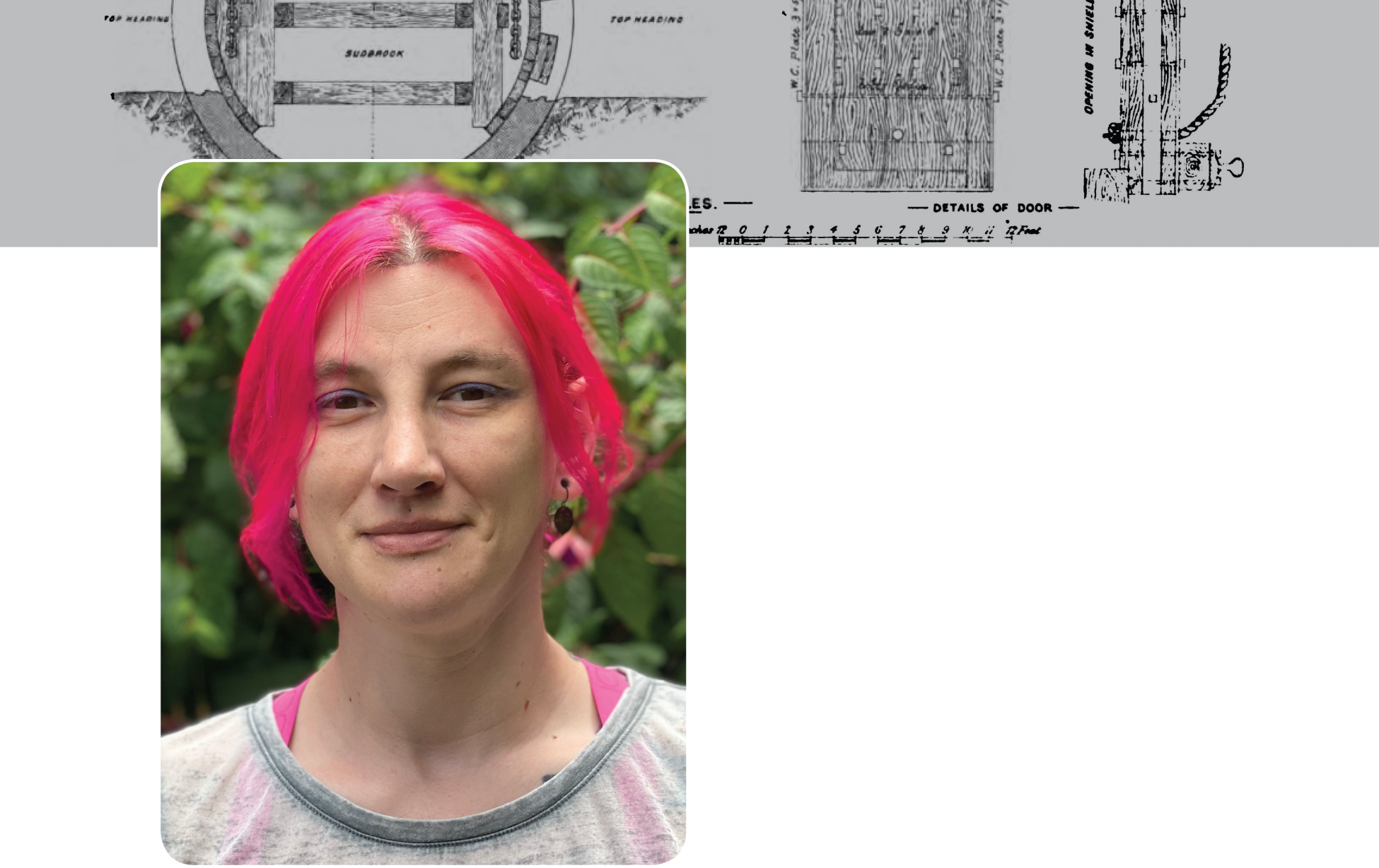 Photograph of Bea Hughes.