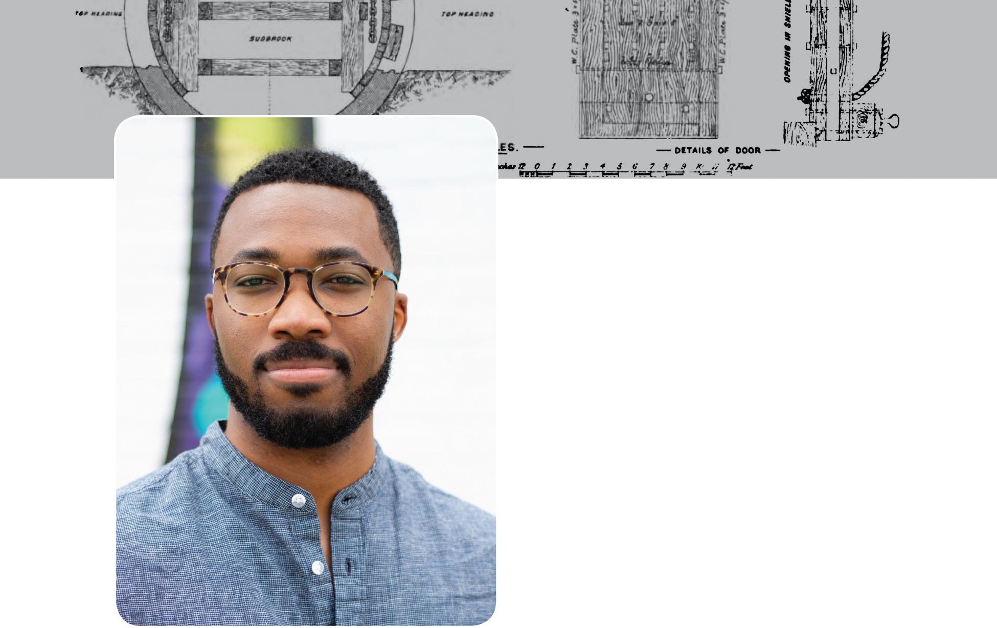 Photograph of Justin Moss.