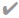 Symbol of check mark