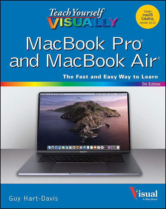 Cover: Teach Yourself VISUALLY MacBook Pro and MacBook Air, 5th Edition by Guy Hart-Davis