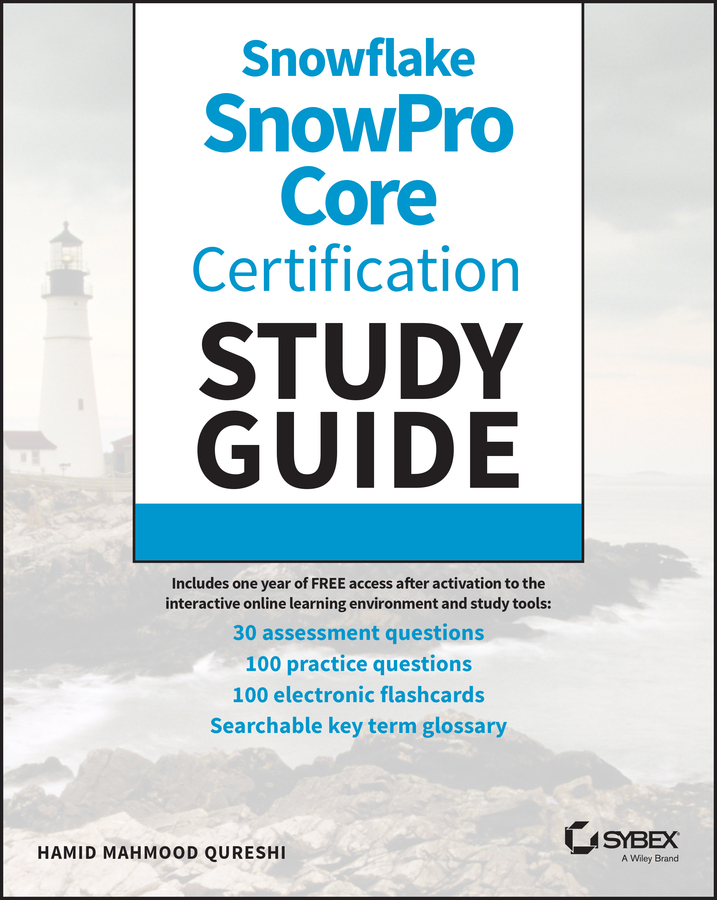 Cover: Snowflake SnowPro Core Certification Study Guide by Hamid Mahmood Qureshi