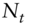 upper N Subscript t