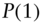 upper P left-parenthesis 1 right-parenthesis