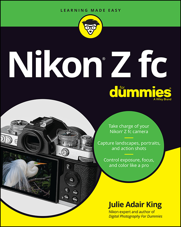 Cover: Nikon Z fc For Dummies by Julie Adair King