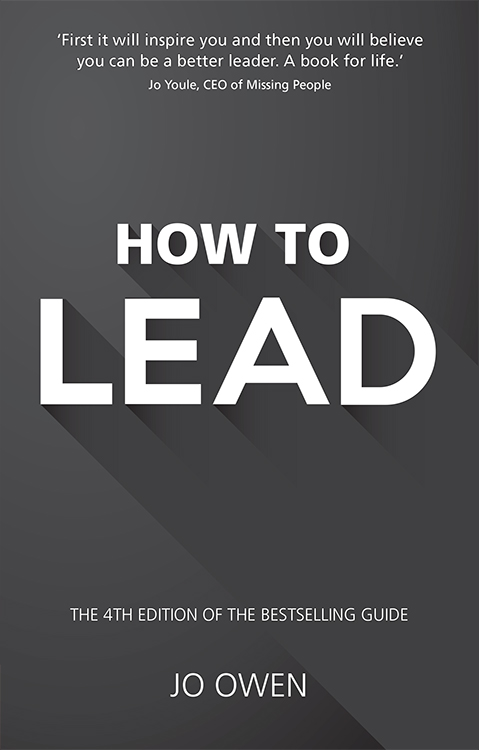 Cover - How to Lead, 4th Edition [Book]