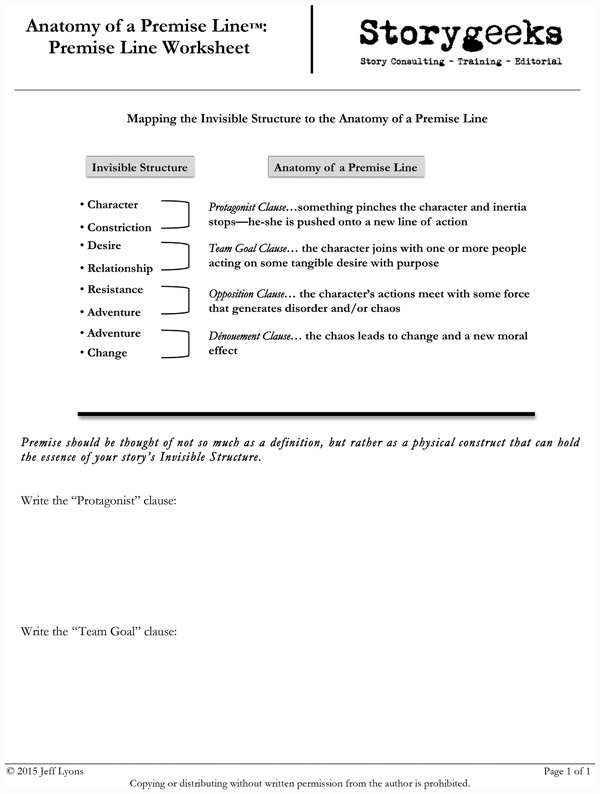 Appendix A: Worksheets and Forms - Anatomy of a Premise Line [Book]