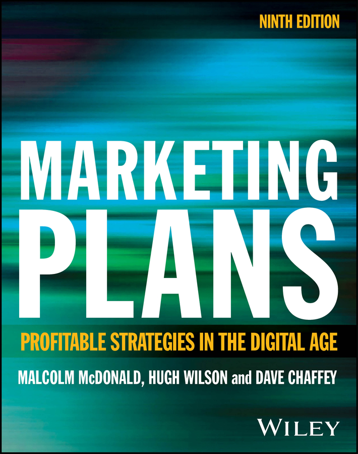 Cover: Marketing Plans, Ninth Edition by Malcolm McDonald, Hugh Wilson, Dave Chaffey