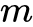 m