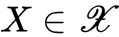 upper X element of script upper X