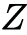 upper Z