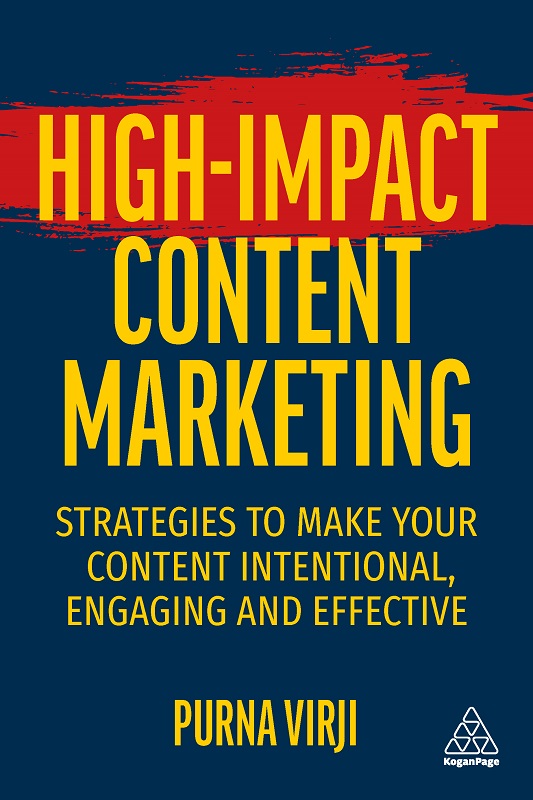 Cover: High-Impact Content Marketing by Purna Virji