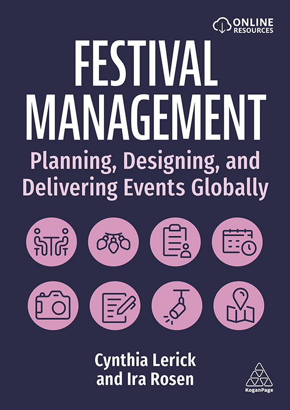 Cover: Festival Management by Cynthia Lerick and Ira Rosen
