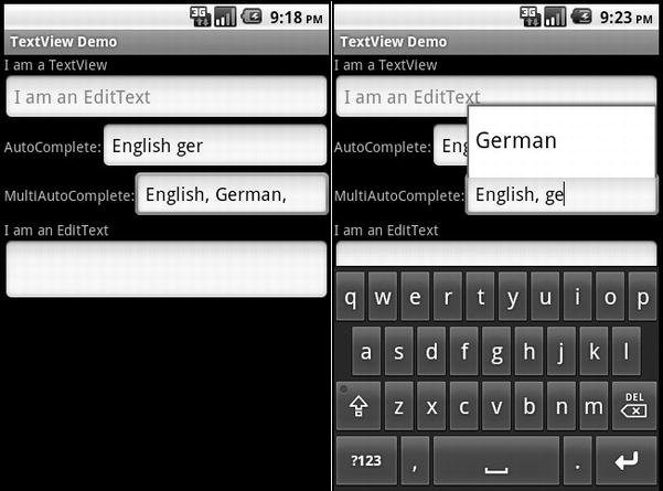 Understanding Android's Common Controls - Pro Android 4 [Book]