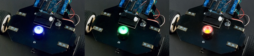RGB LED primary colors