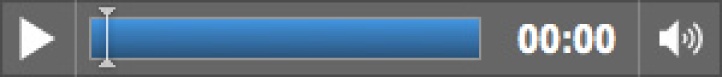 Default audio controls in Chrome 9 include play/pause, a progress bar, and volume/mute