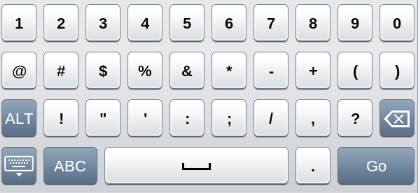 Using the Keyboard - NOOK Tablet: Out of the Box [Book]