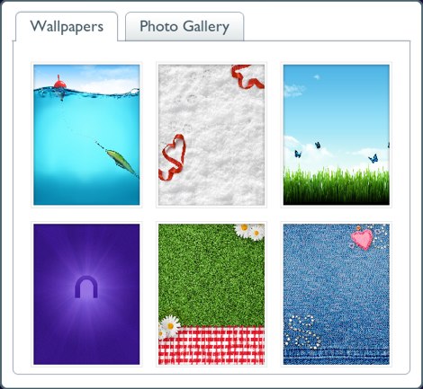 Wallpaper choices