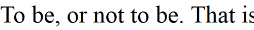 The text is automatically truncated