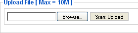 Uploading in the Media Manager