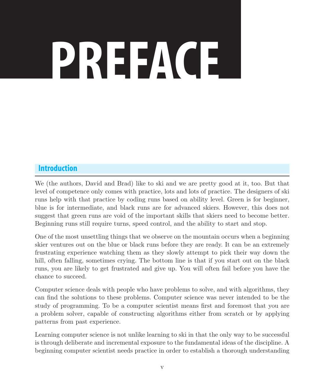 Preface - Python Programming in Context, 2nd Edition [Book]