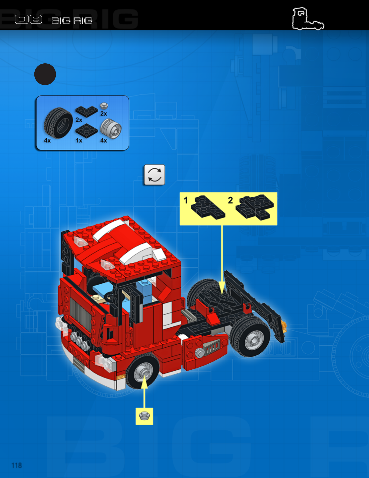 8: Big Rig (4/4) - The LEGO Build-It Book, Vol. 2 [Book]