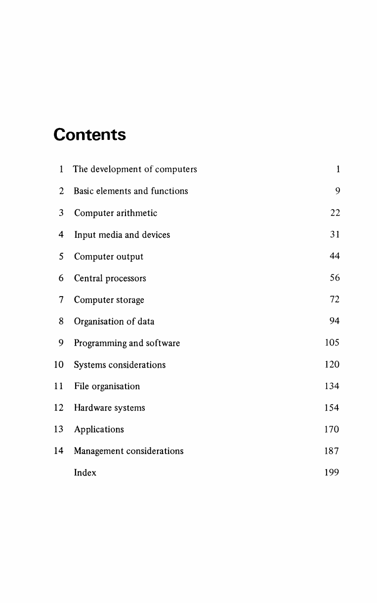 Table of Contents - Further Computer Appreciation [Book]
