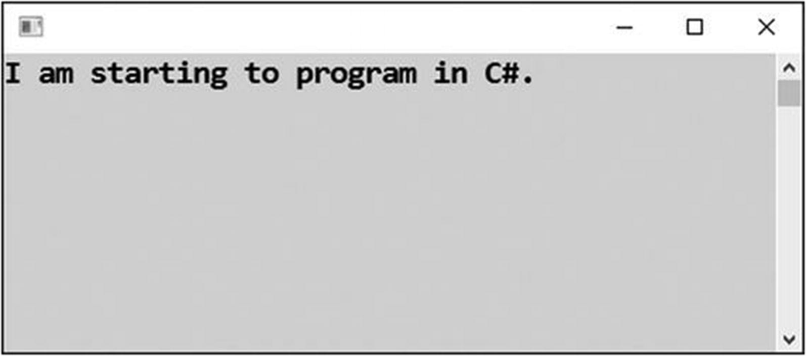 2. Your First Program - C# Programming for Absolute Beginners: Learn to ...
